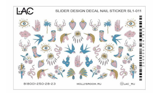Boho Style Nail Sticker(i)