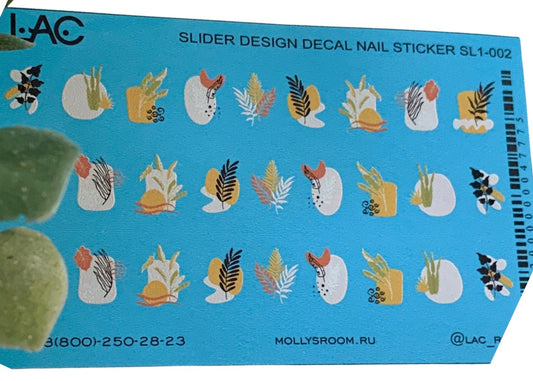 Boho Style Nail Sticker (G)